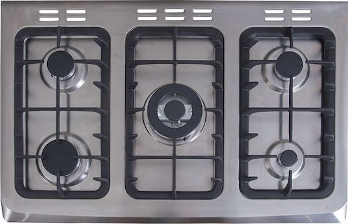 Din Gas 9905 SF Kouzina ugaeriou 115lt me Esties ugaeriou P90ek. Inox